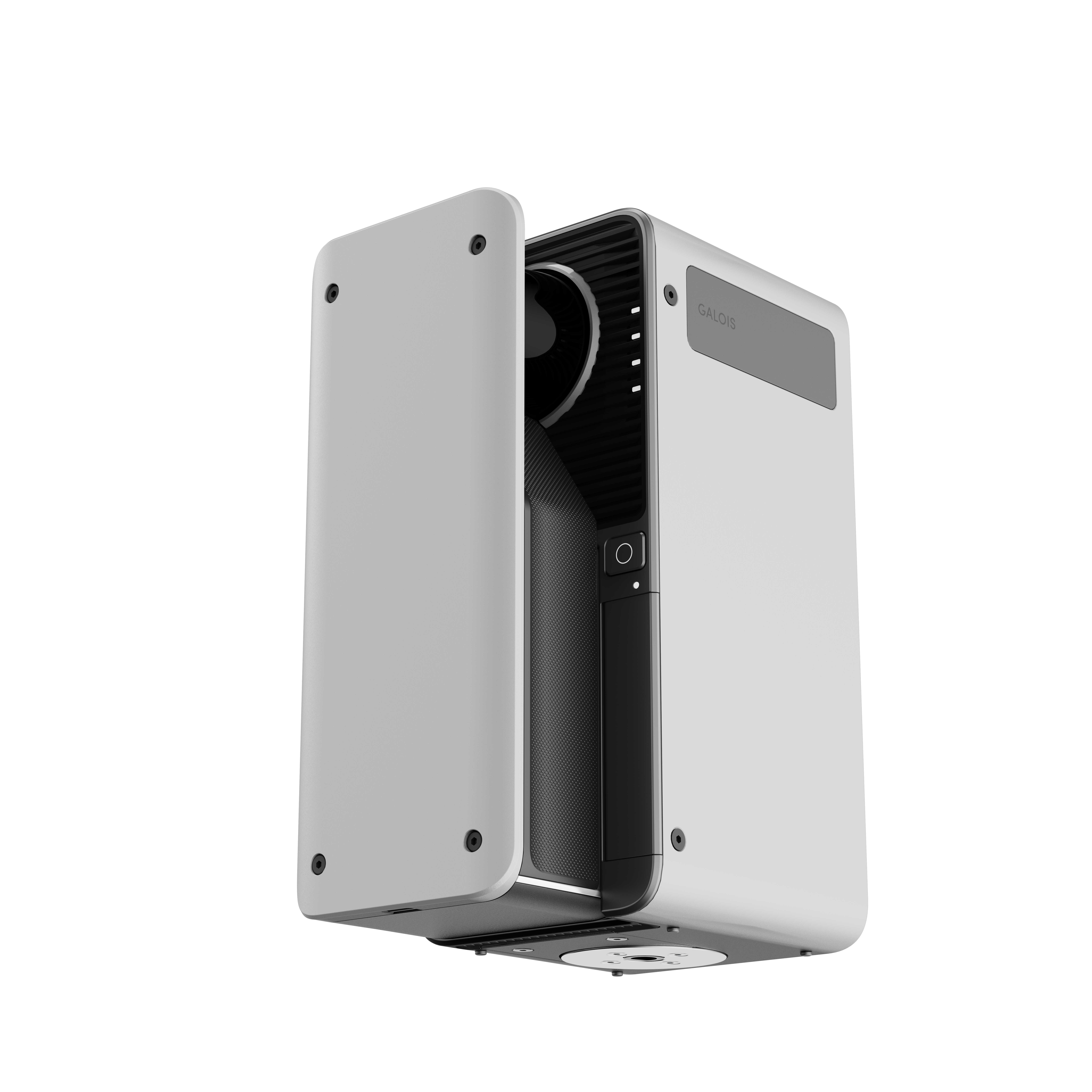 LiDAR scanner capturing point cloud data for Revit floor plans