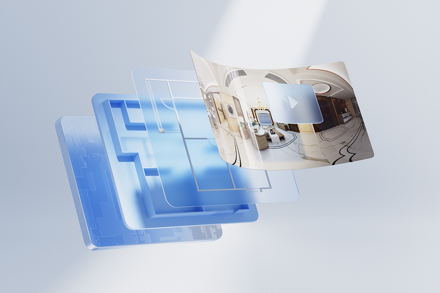 Video integration with virtual tour