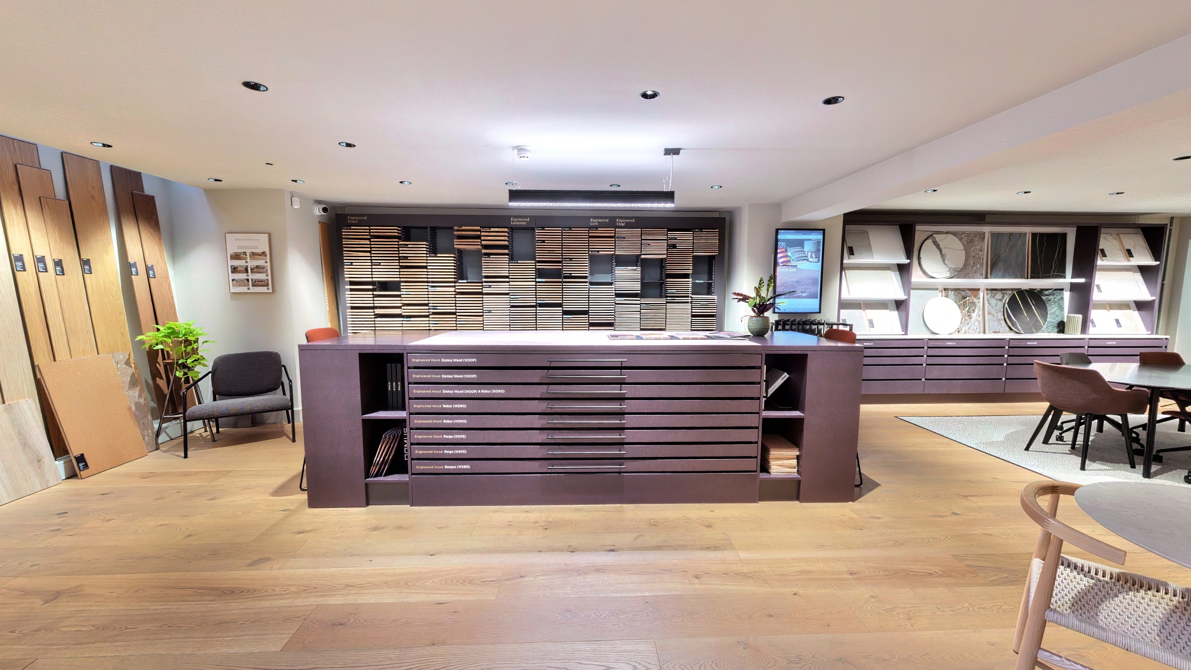 Architectural interior captured for planning application documentation