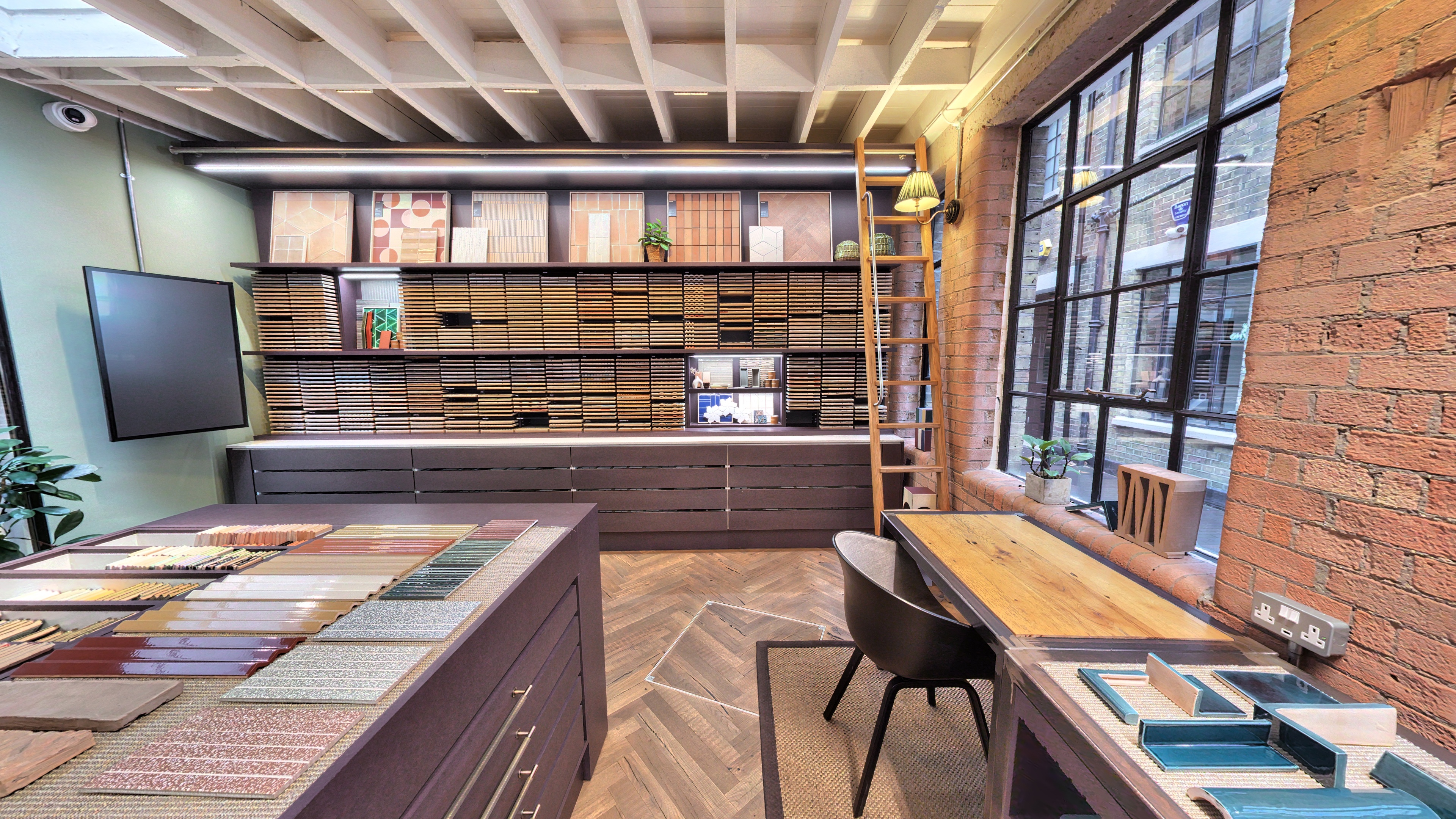 Gastropub interior with warm lighting ready for virtual tour