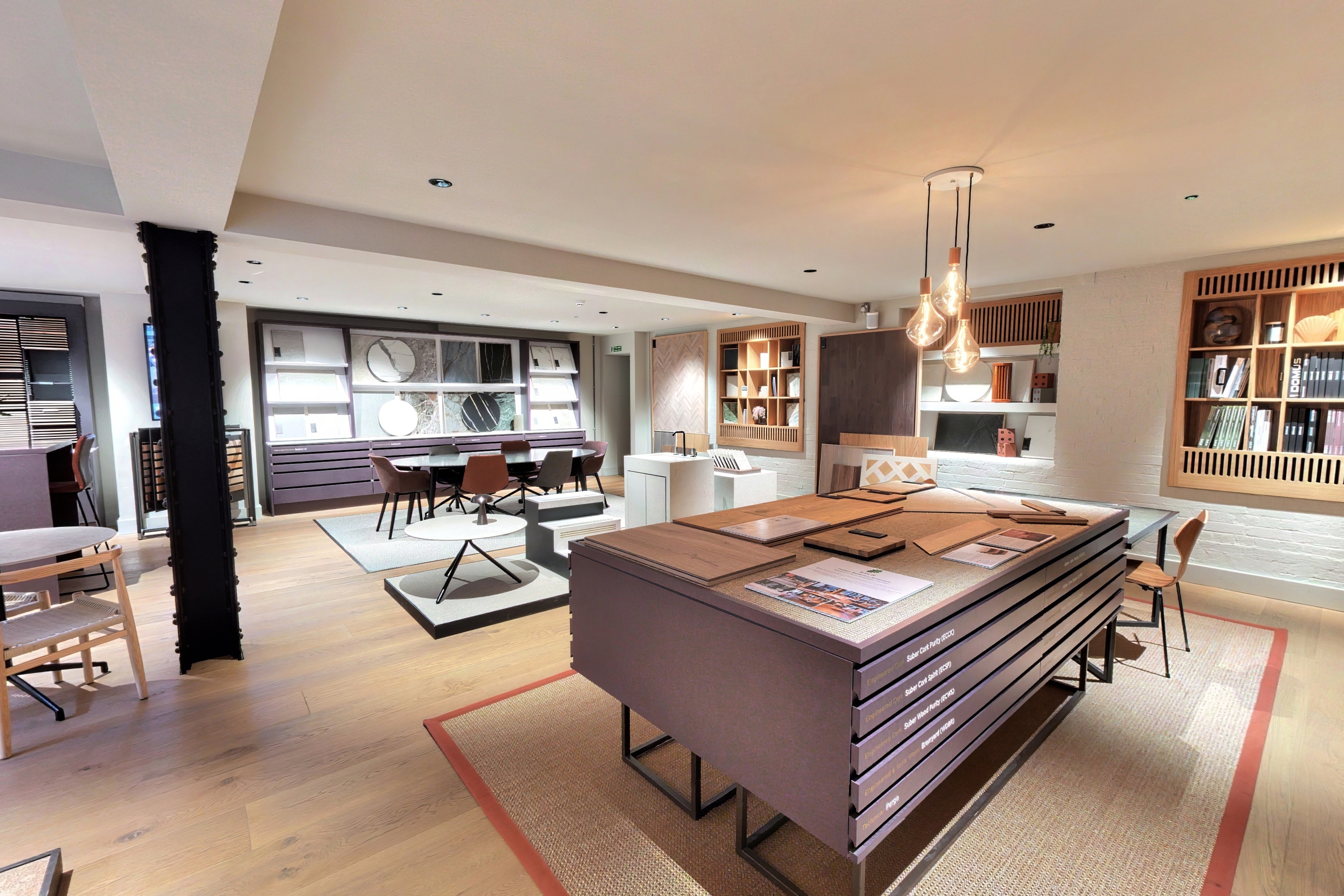 Care home interior with natural light and comfortable spaces